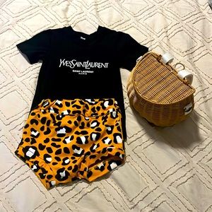Toddler Girl’s Outfit and Purse Set